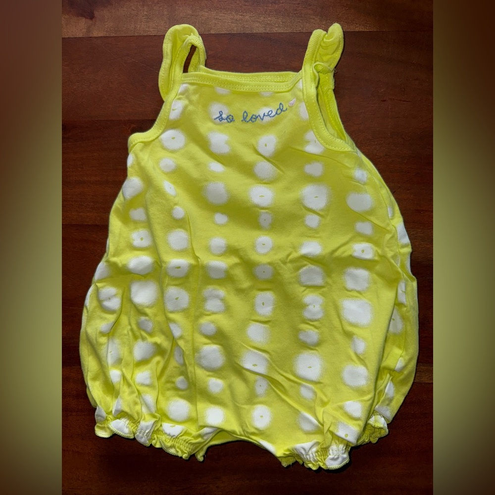 Carters “so loved” romper 3m